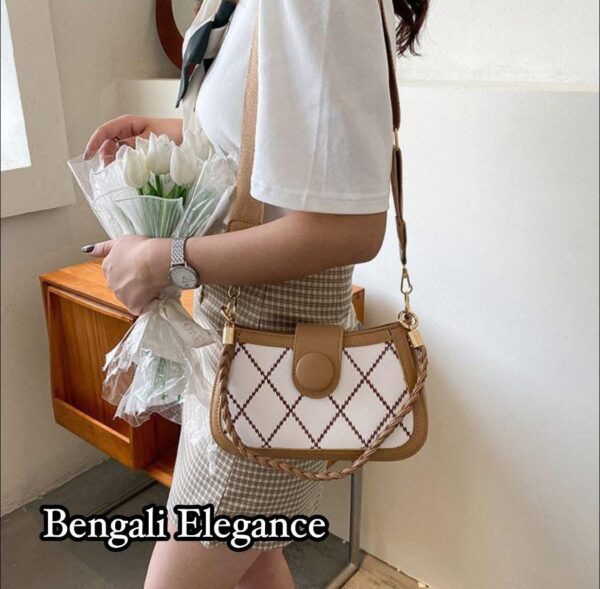 Lingge Pearl Chain Bag Women's Bag - Image 2