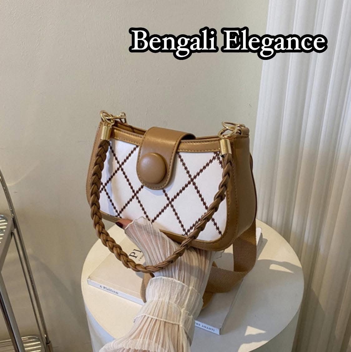 Lingge Pearl Chain Bag Women's Bag