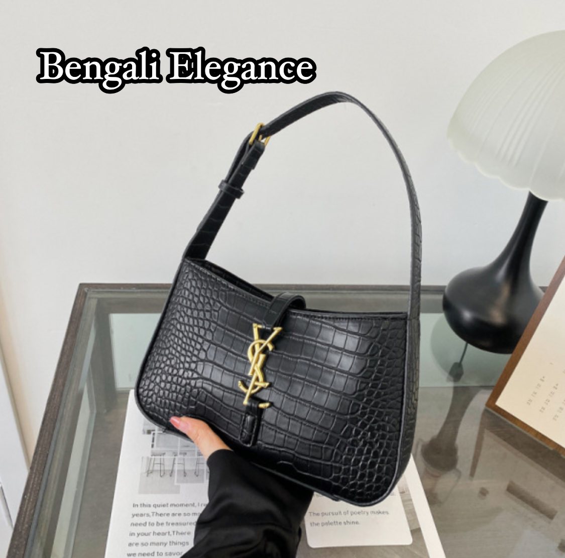Simple and Stylish French-Inspired Underarm Bag