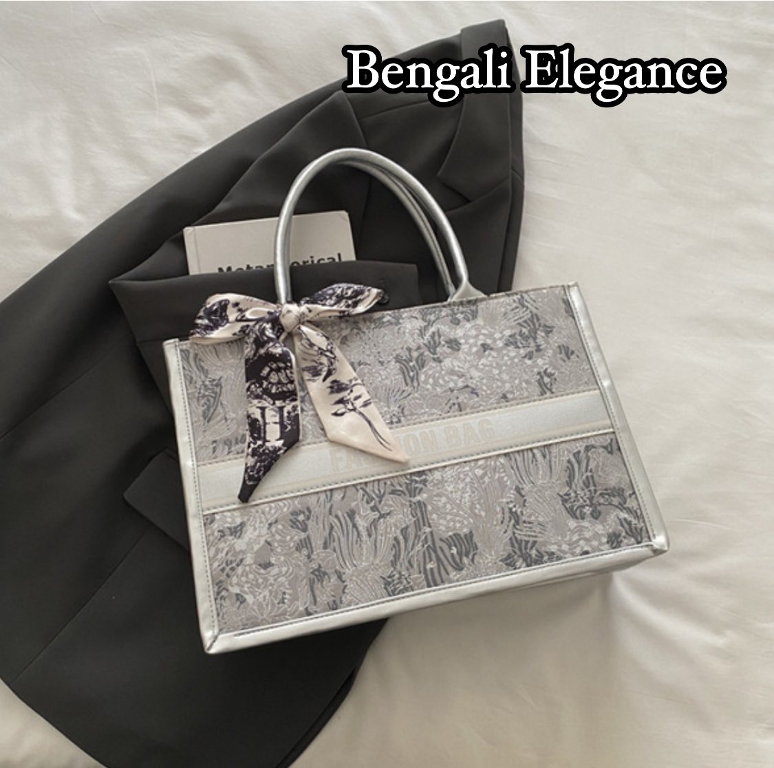 New Fashionable Large Capacity Guofeng Tote Bag