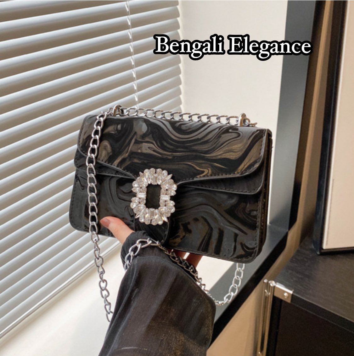 Western Style New Square Women's Bag